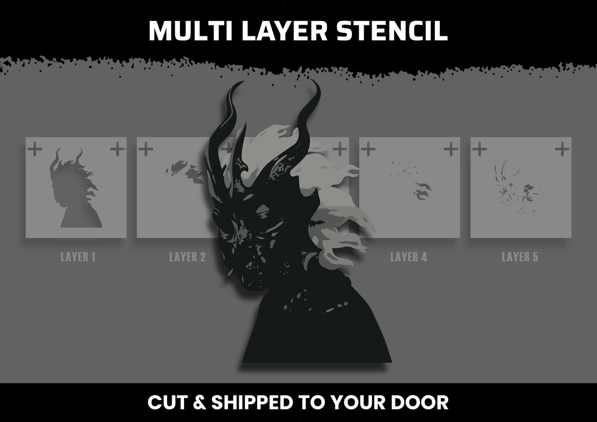 Shadow Slave Multi Layer Stencil
