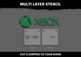 Xbox Logo Multi Layer Stencil