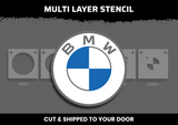 BMW Logo Multi Layer Stencil