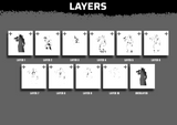 Bounty Hunter Stencil Files - Digital Download