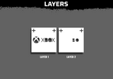 Xbox Logo Multi Layer Stencil