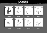 Sunderland Player Stencil Files - Digital Download