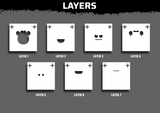 Cowboy Hat Emoji Stencil Files - Digital Download