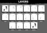 Wicked Character Stencil Files - Digital Download