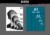 Martin Luther King Multi Layer Stencil