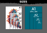 Unicorn Multi Layer Stencil