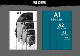 Kendrick Lamar Multi Layer Stencil