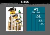 Lego Artist Multi Layer Stencil