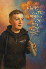 Bespoke Stencil For Sara - 10 layer jack portrait