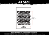 Brick 2 Multi Layer Stencil