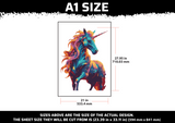 Unicorn Multi Layer Stencil