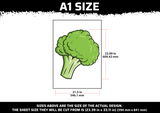 Broccoli Multi Layer Stencil