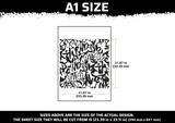 Graffiti 1 Multi Layer Stencil