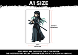 Swordsman Multi Layer Stencil