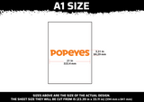 Popeyes Logo Multi Layer Stencil