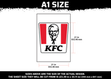 KFC Logo Multi Layer Stencil