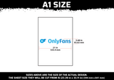 Only Fans Logo Multi Layer Stencil