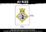 Sea Hawk Helicopter Multi Layer Stencil