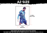 Christiano Ronaldo Multi Layer Stencil
