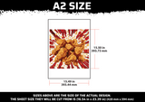 KFC Chicken Multi Layer Stencil