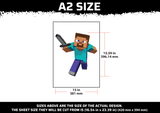 Minecraft Dave Multi Layer Stencil