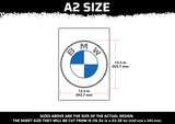 BMW Logo Multi Layer Stencil