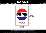 Pepsi Max Logo Multi Layer Stencil