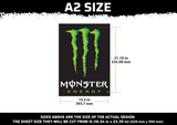 Monster Energy Logo Multi Layer Stencil
