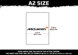 McLaren Logo Multi Layer Stencil