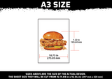 Popeyes Sandwich Multi Layer Stencil