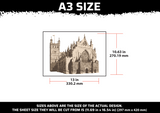 Cathedral Multi Layer Stencil