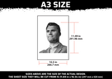 Charlie Kirk Multi Layer Stencil