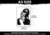 Snoop Dogg Multi Layer Stencil