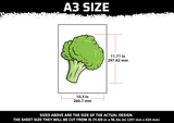 Broccoli Multi Layer Stencil