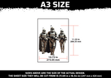 Star Wars Clone Multi Layer Stencil