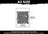 Brick 2 Multi Layer Stencil