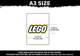 Lego Logo Multi Layer Stencil