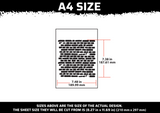 Brick 2 Multi Layer Stencil
