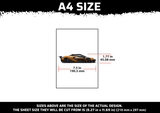 McLaren Car Multi Layer Stencil