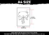 Skull 1 Multi Layer Stencil