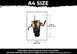 Borderlands ClapTrap Multi Layer Stencil