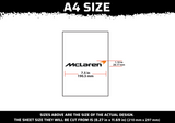 McLaren Logo Multi Layer Stencil