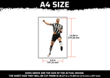 Newcastle Player Multi Layer Stencil