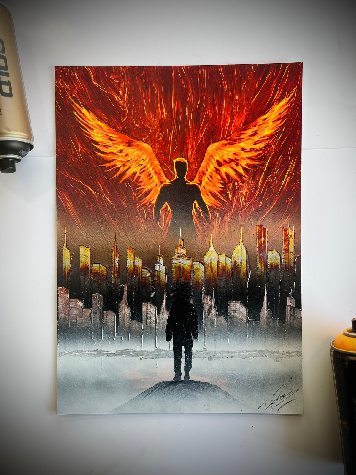 Rise Again — original painting.