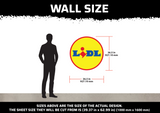 Yellow Circle Logo Multi Layer Stencil