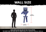 Minecraft Skeleton Multi Layer Stencil
