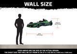 Formula E Car Multi Layer Stencil