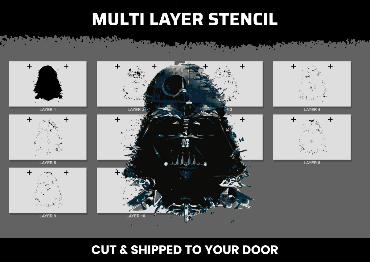 Abstract Darth Vader 1