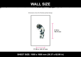 Abstract Jesus Wall Size
