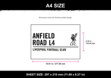 Anfield Sign A4